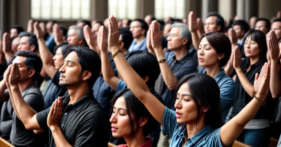 Fotos culto unidade reverencia coro pastor
