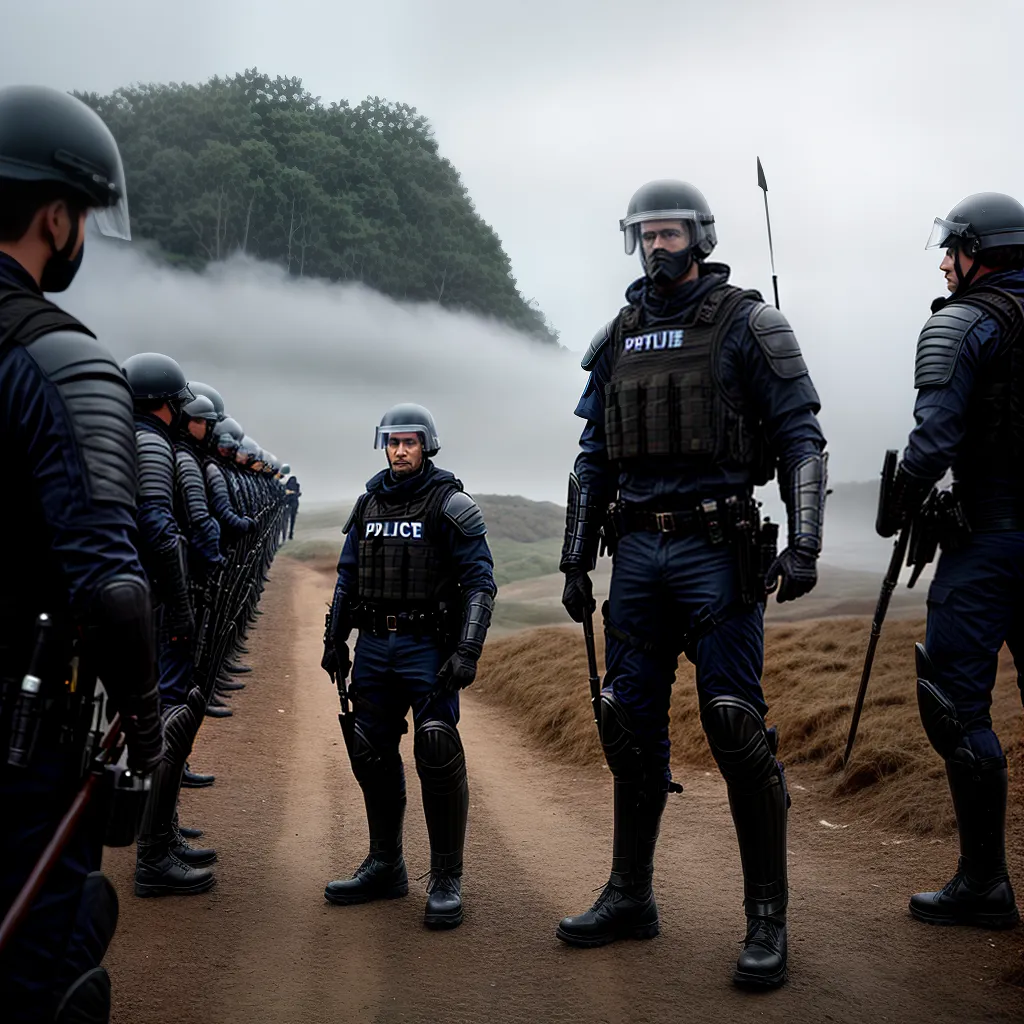 Fotos davi contra gigante protesto coragem