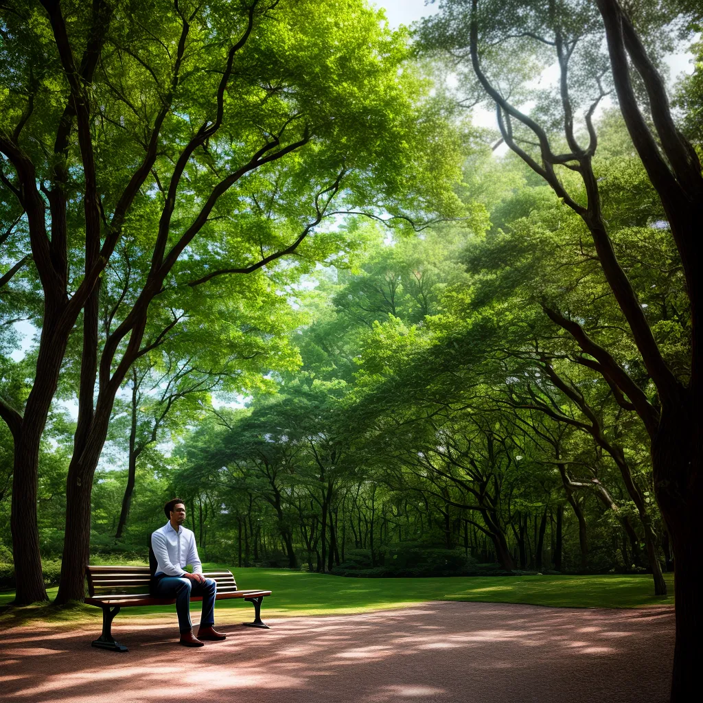 Como encontrar Descansadouros em meio ao caos da vida 7 Fotos descanso natureza parque arvore passaros