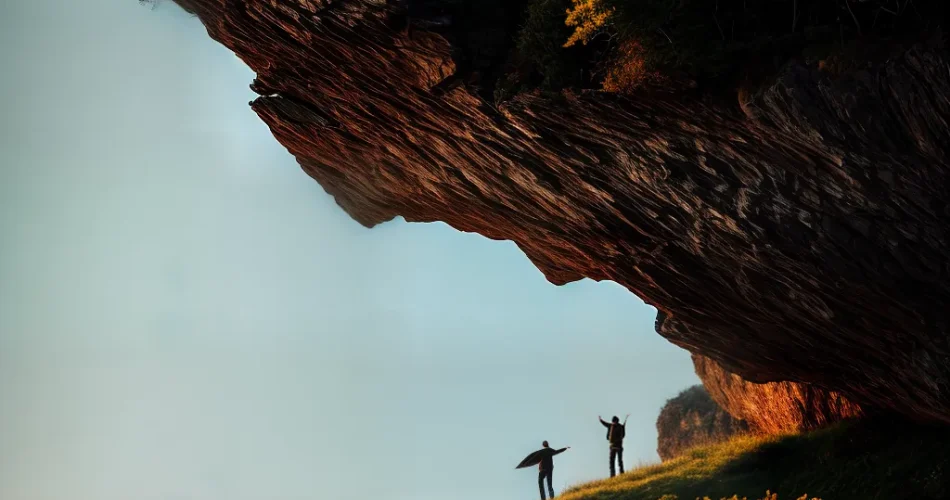 Fotos entrega divina abismo luz