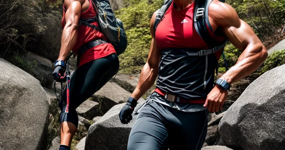 Fotos escalada determinacao montanha sucesso