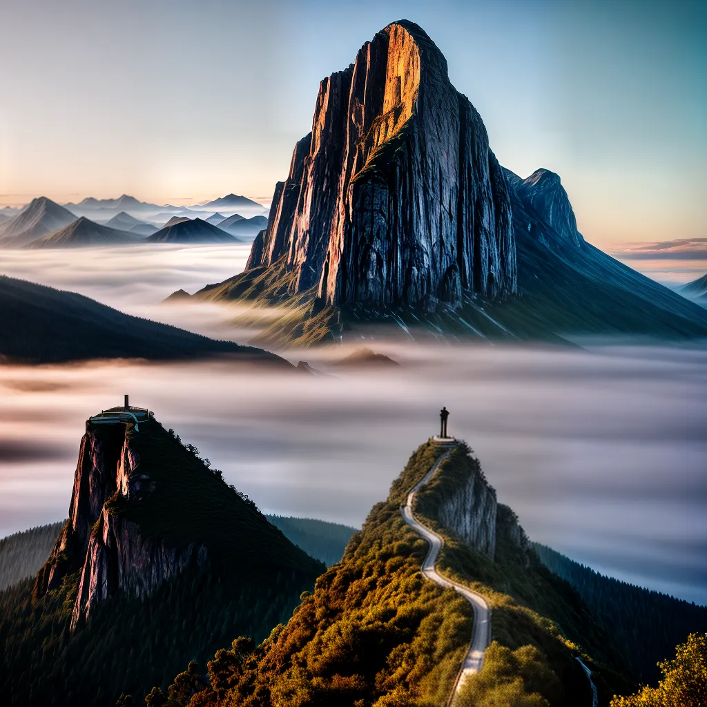 Fotos escalada fe em montanha