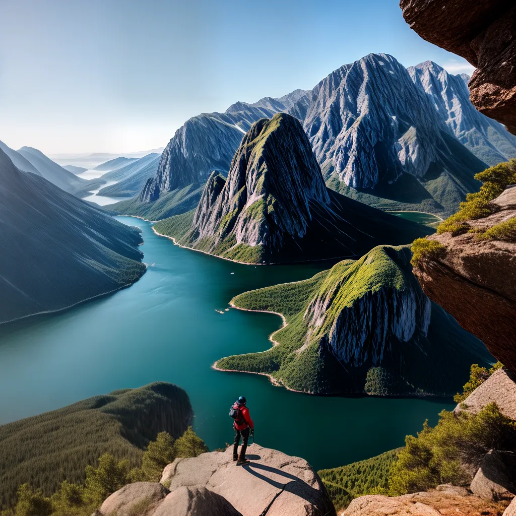 Fotos escalada guia mentor altura