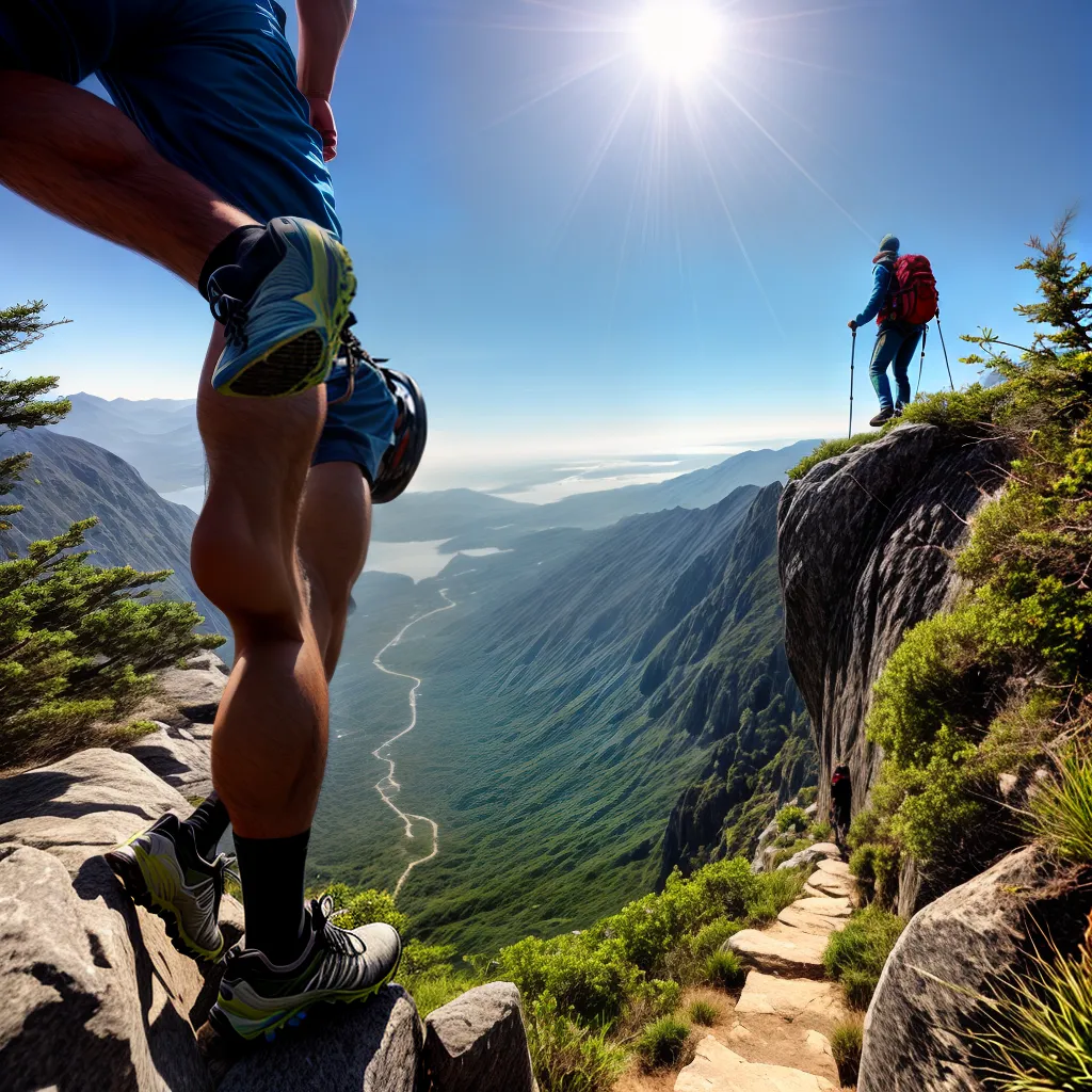 Fotos escalada montanha sol vista espiritual