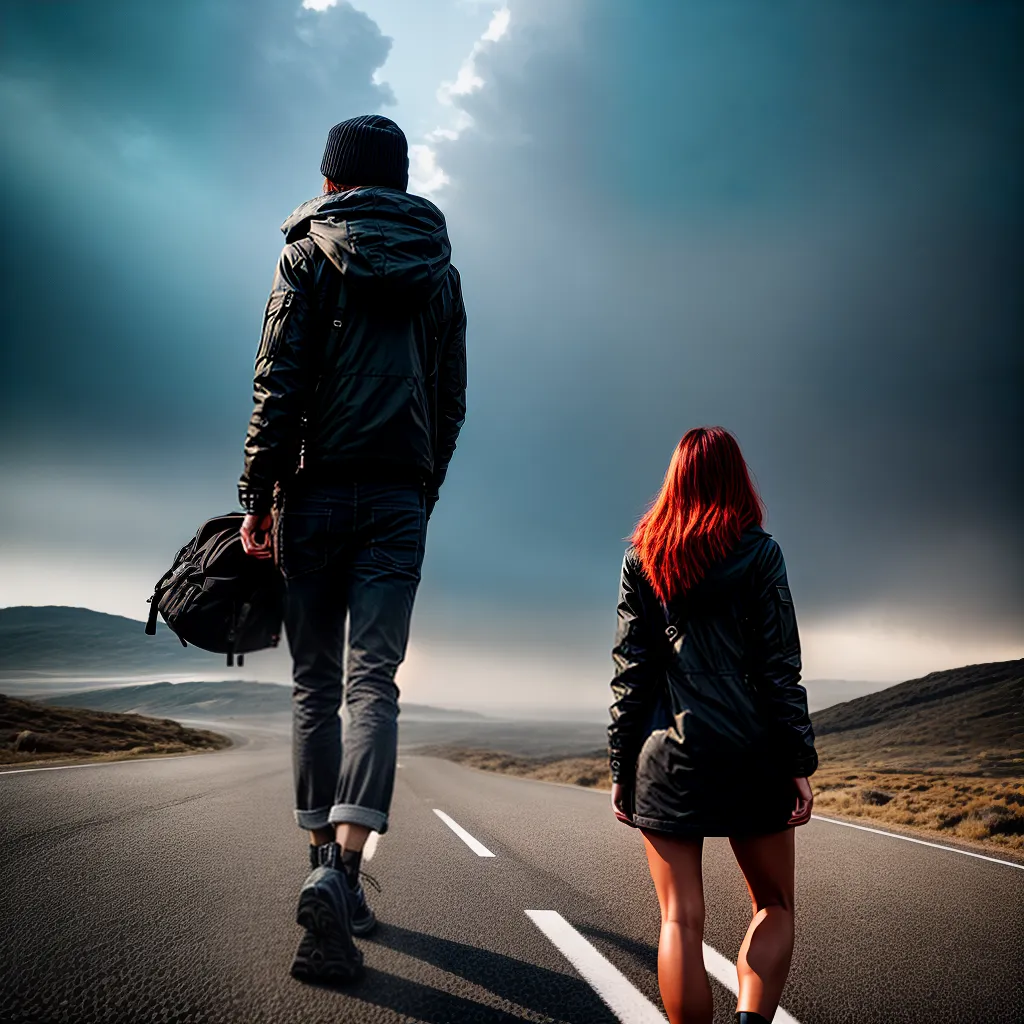 Fotos escolha caminho claro escuro