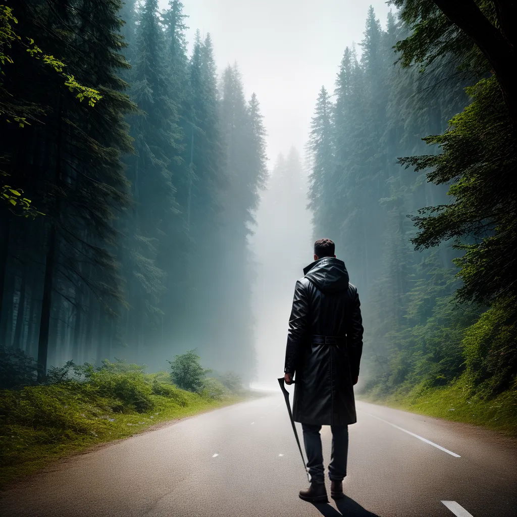 Fotos escolha caminho futuro sol sombra