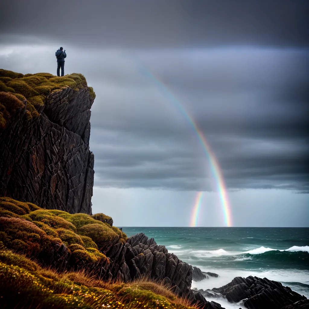 Fotos esperanca mar arcoiris rocha