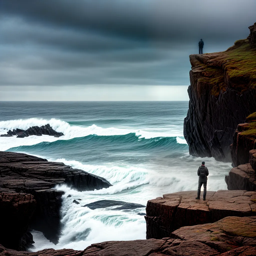 Fotos esperanca mar forte cliff 1