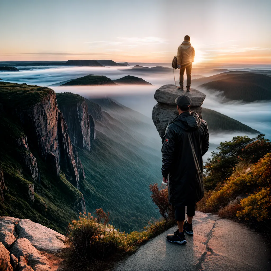 Fotos esperanca por do sol abismo 2