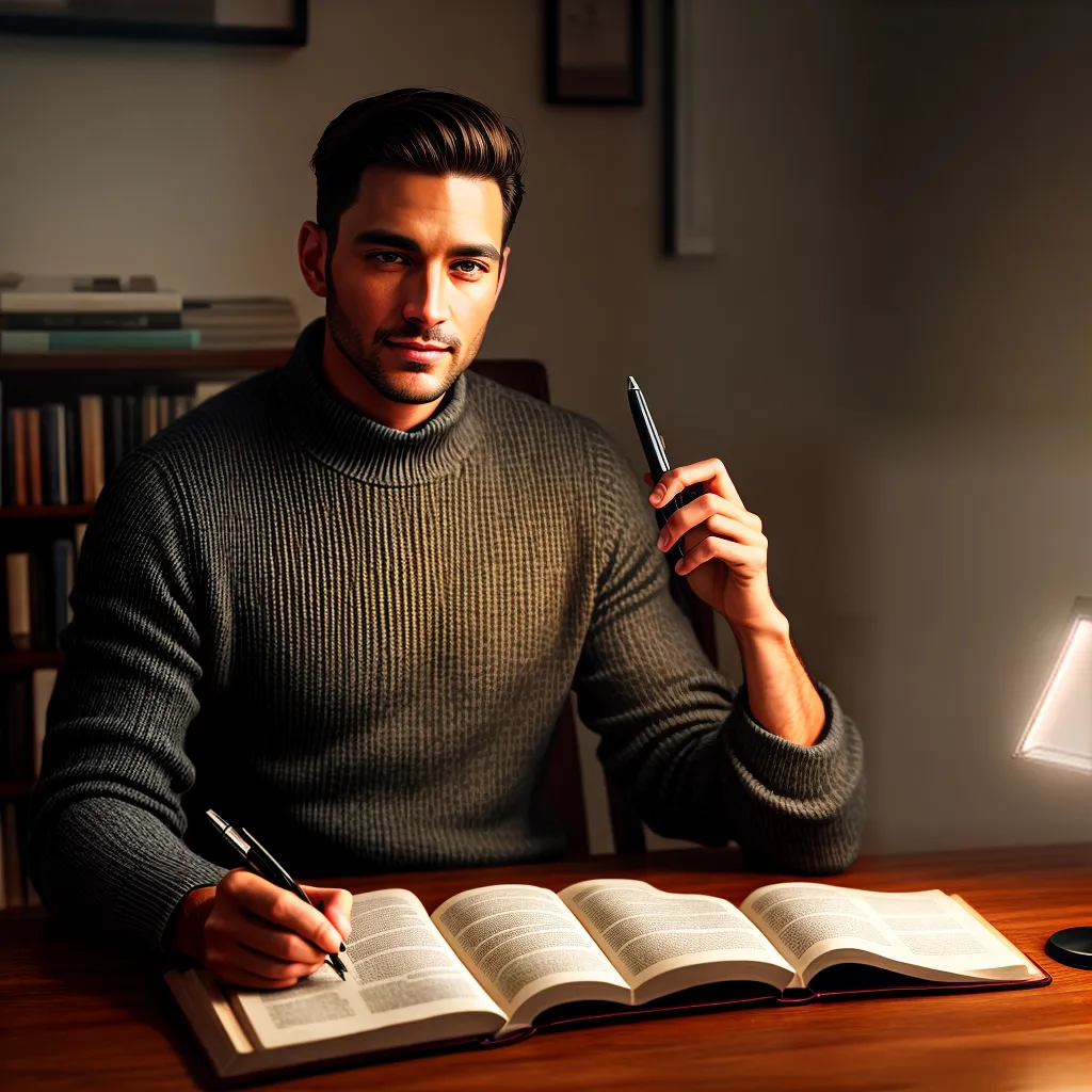 Fotos estudo biblico anotacoes livros