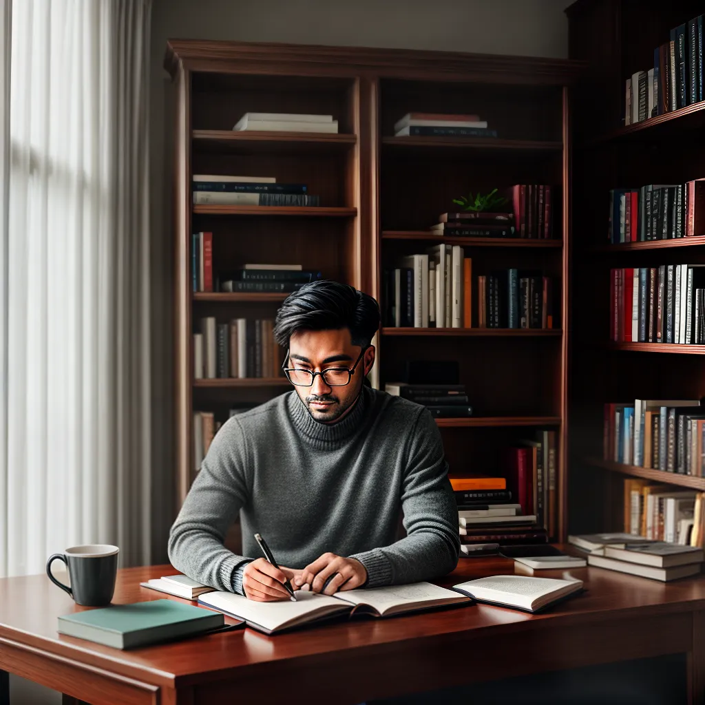 Fotos estudo teologia dedicacao livros