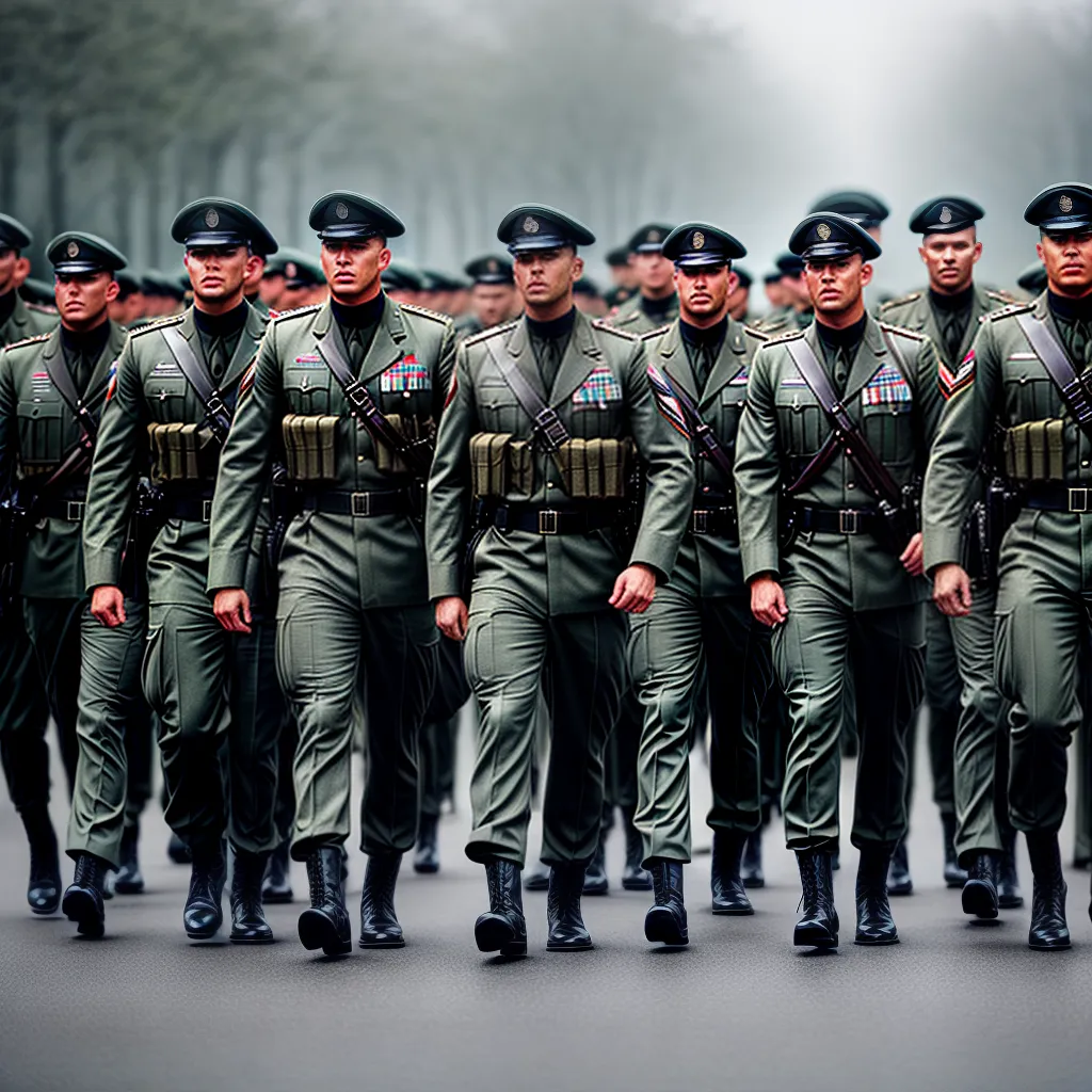 Fotos exercito disciplina obediencia vitoria