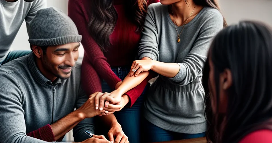 Fotos familia comunidade fe oracao