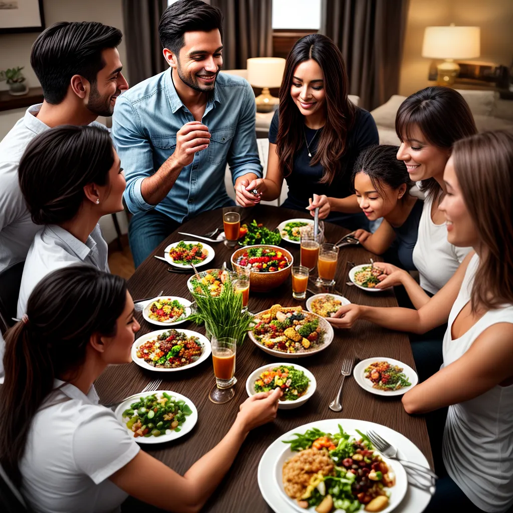 Fotos familia jantar oracao biblia