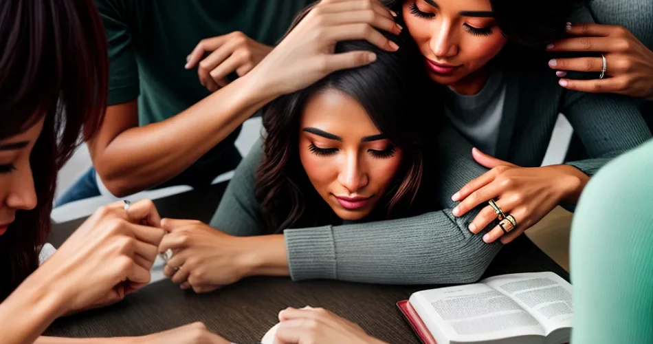 Fotos familia mesa biblia oracao fe amor