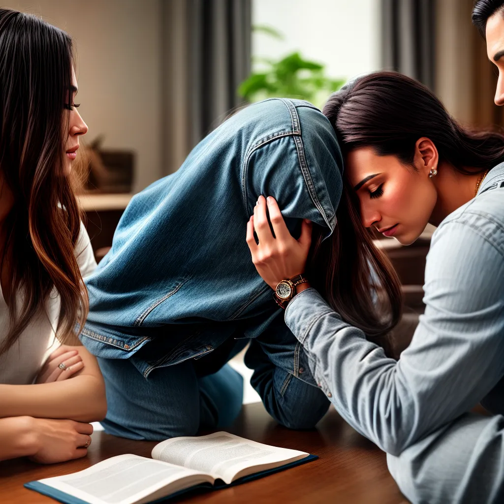 Fotos familia oracao fe livro