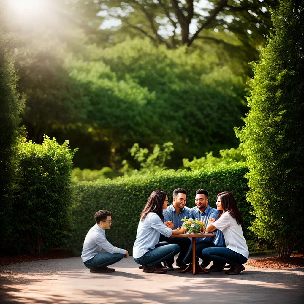 Como cultivar a FÉ em família 7 Fotos familia oracao luz jardim crescer