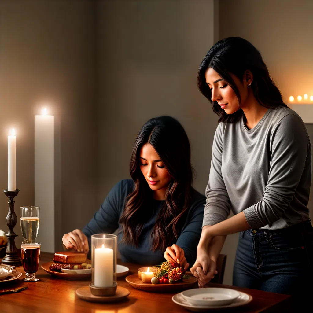 Como cultivar a FÉ em família 9 Fotos familia oracao mesa biblia velas 1