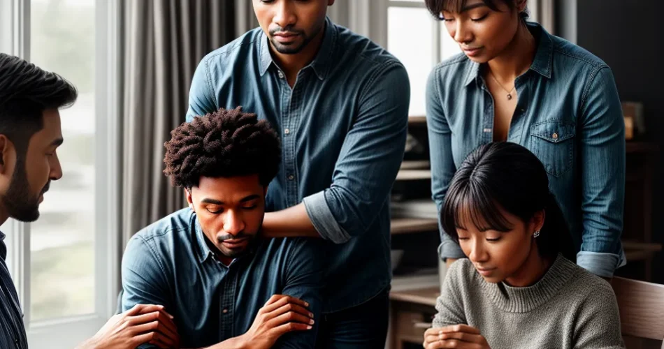 Fotos familia oracao submissao harmonia