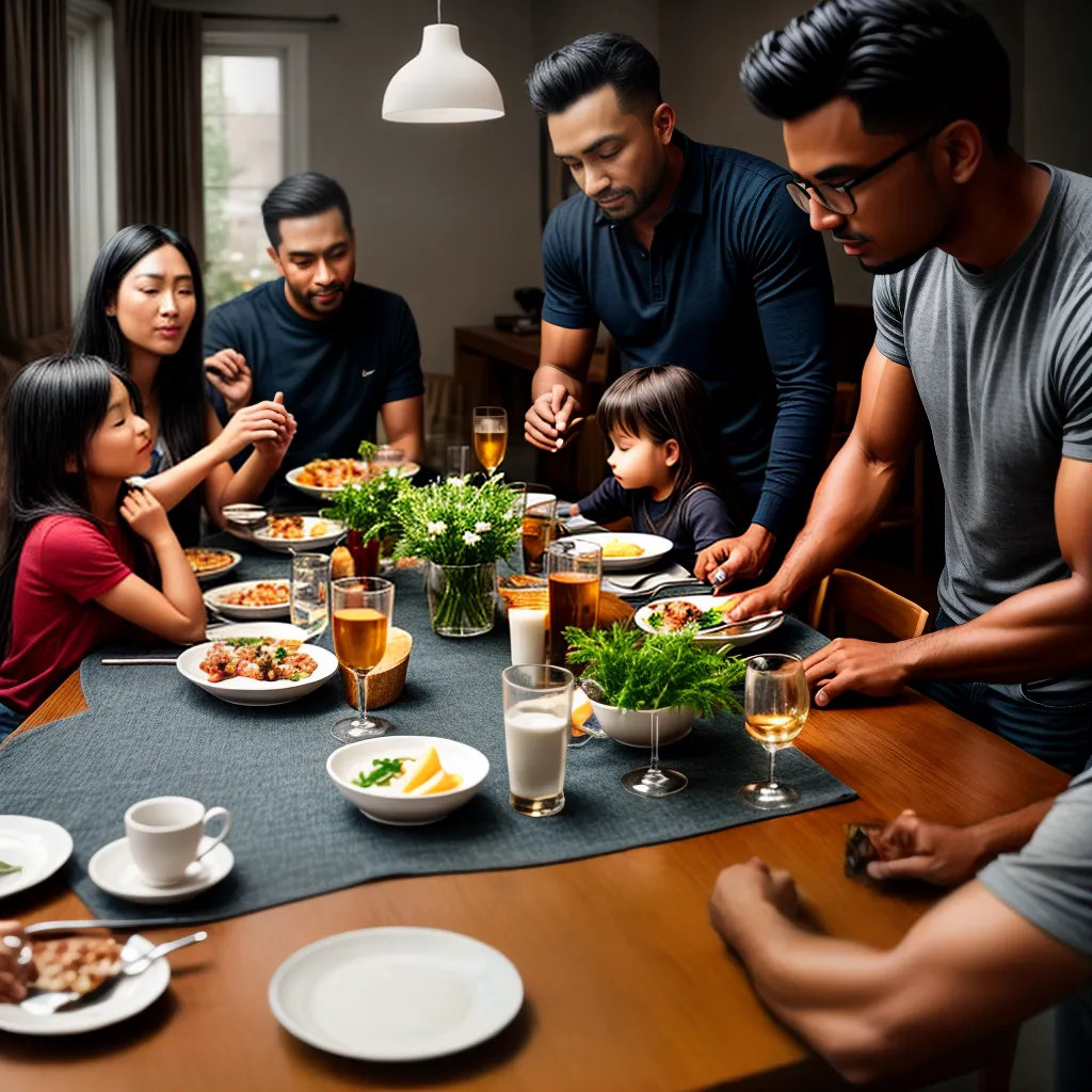 Fotos familia oracao unidade paz