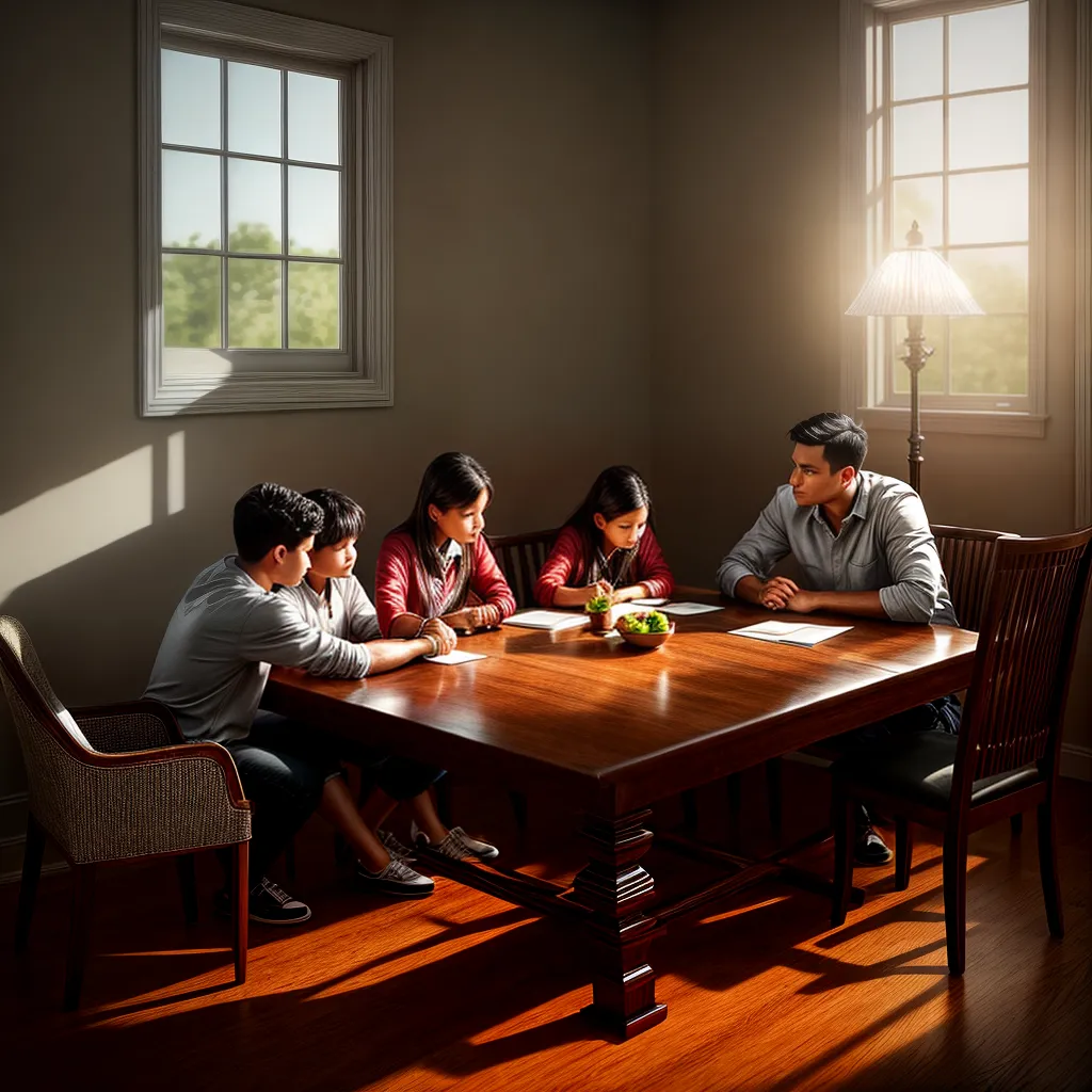 Fotos familia orando biblia amor fe