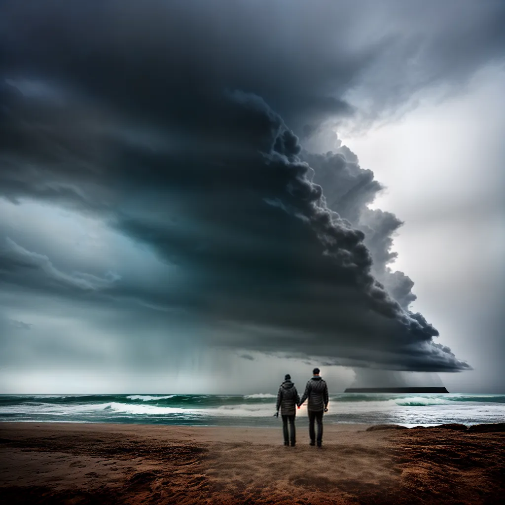Fotos fe esperanca tempestade postura
