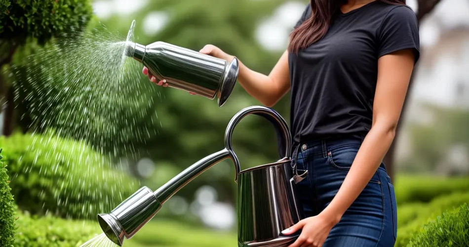 Fotos fidelidade regar planta