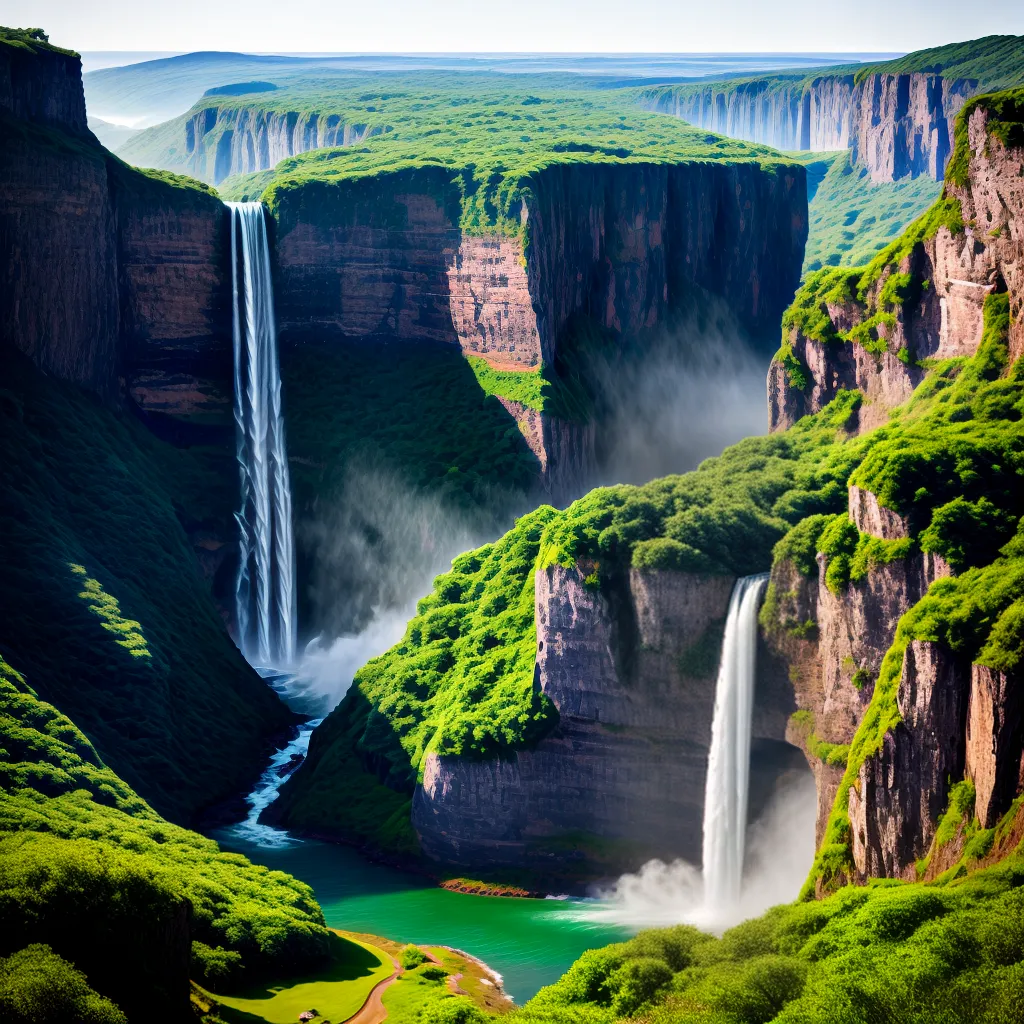 Fotos floresta cachoeira energia renovavel