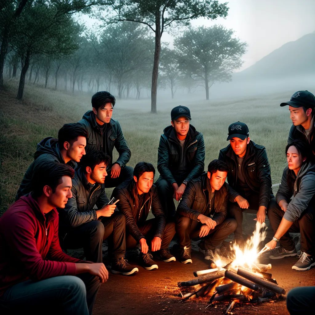 Fotos fogueira evangelho comunicacao historia