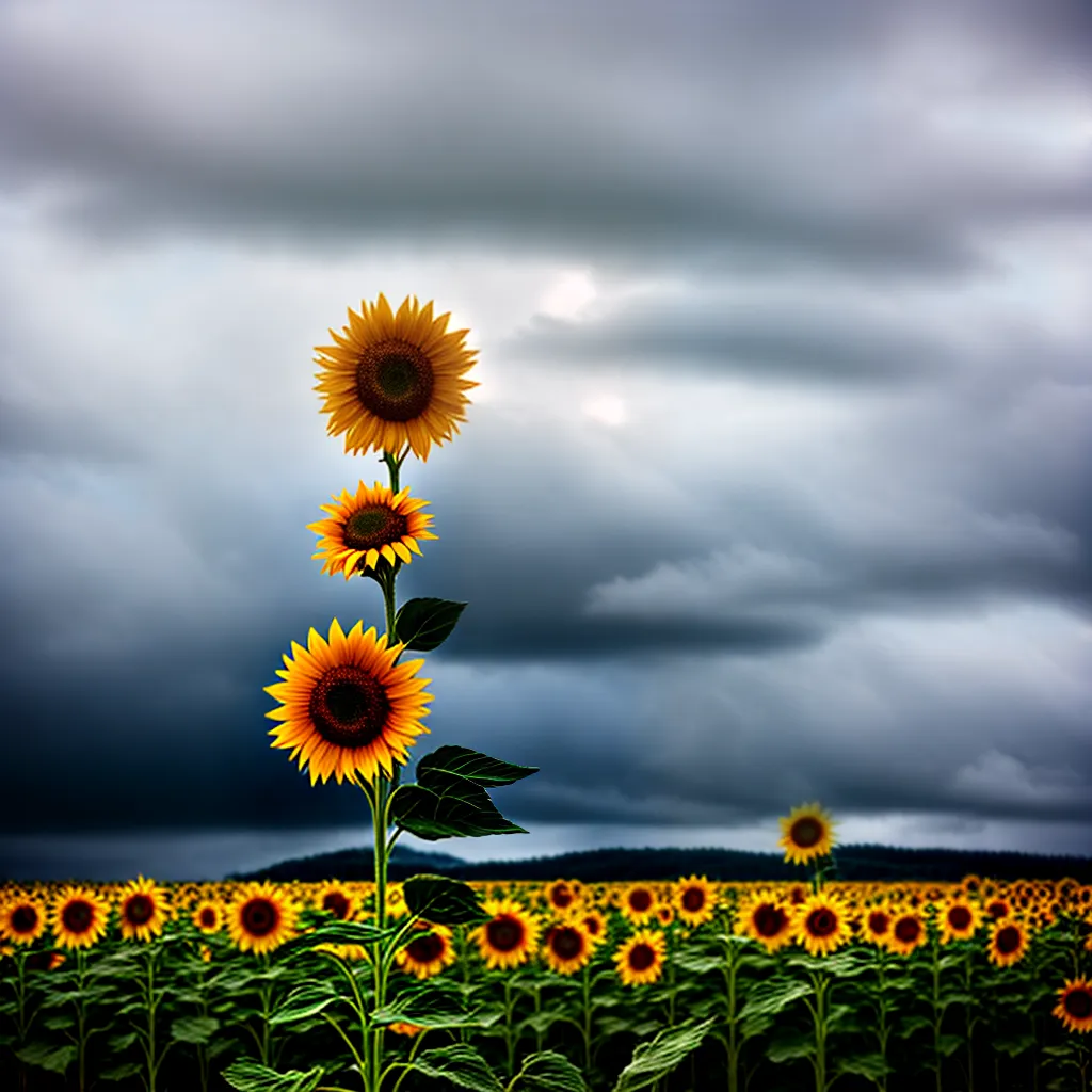 Fotos girassol resiliencia temporal