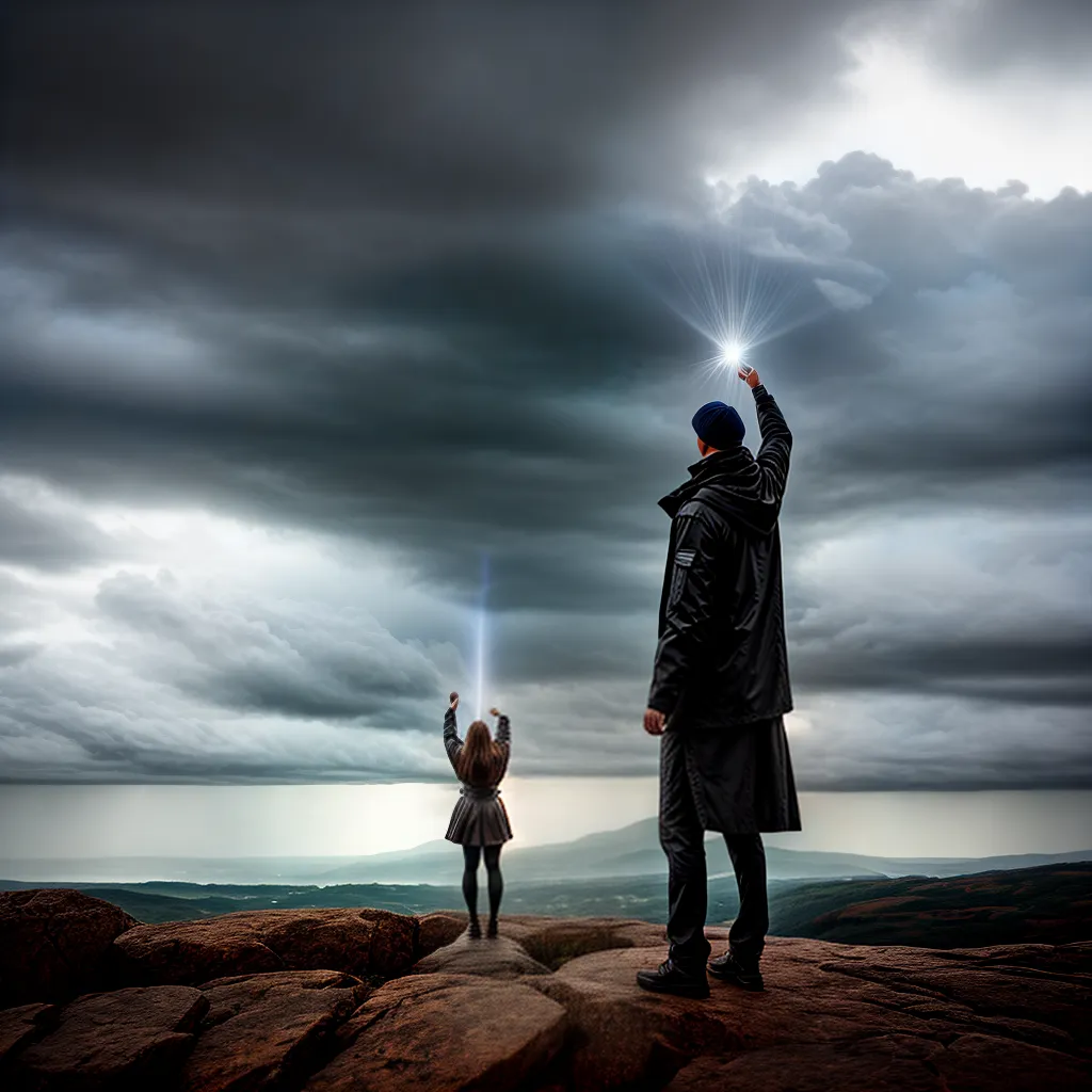 Fotos graca deus ceu tempestade postura