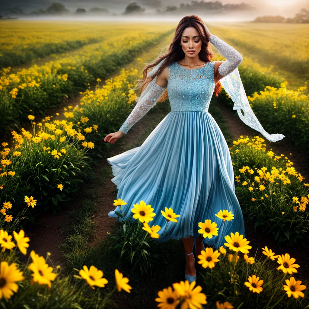 Fotos gratidao crista campo flores sol