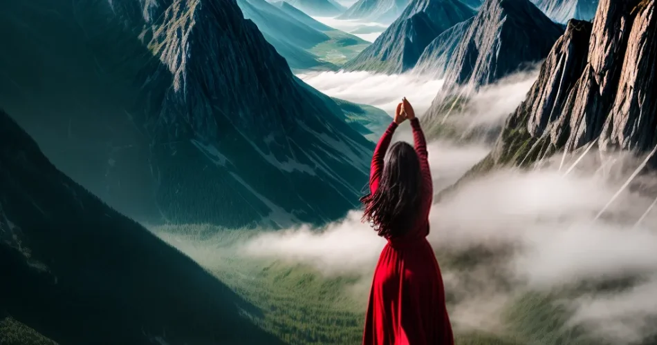 Fotos gratidao montanha sol transformacao