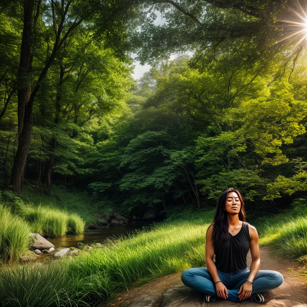 Fotos gratidao natureza meditacao