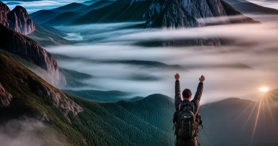 Fotos gratidao por do sol montanha 9