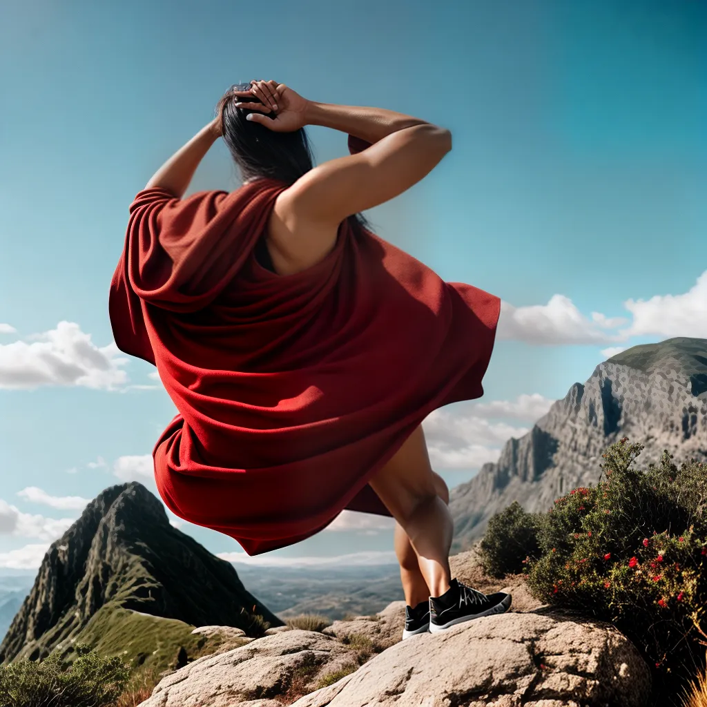 Fotos gratidao surrender montanha sol