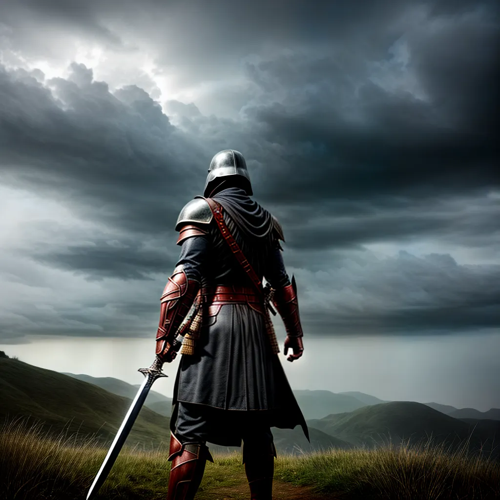 Fotos guerreiro tempestade olhos determinados