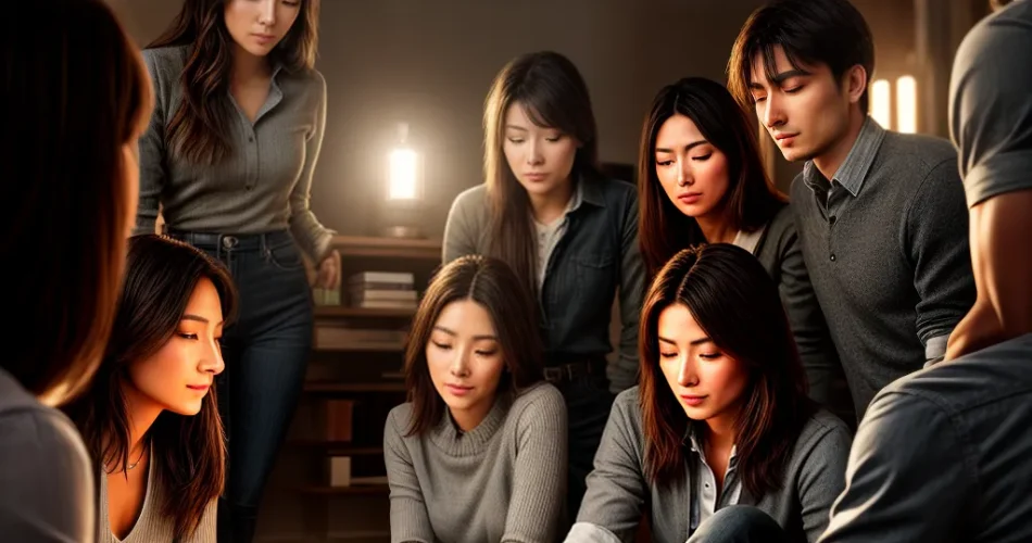 Fotos historia jesus criancas circulo ilustracao