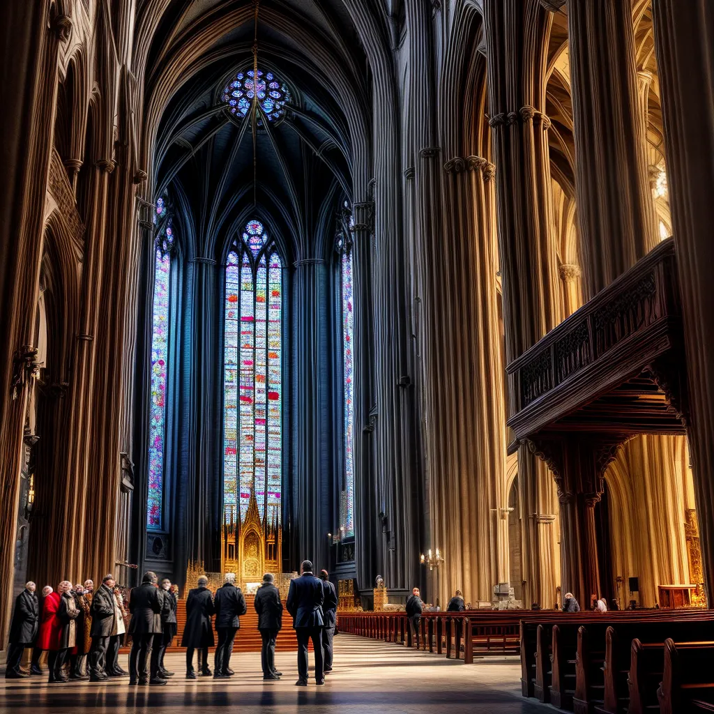 Fotos igreja luxo pobreza contraste caridade