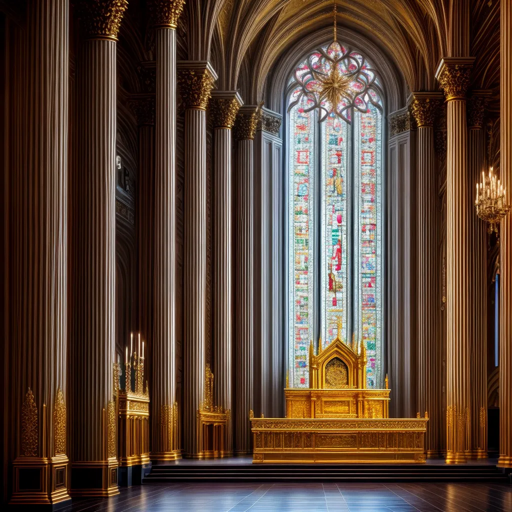 Fotos igreja opulenta vs comunidade