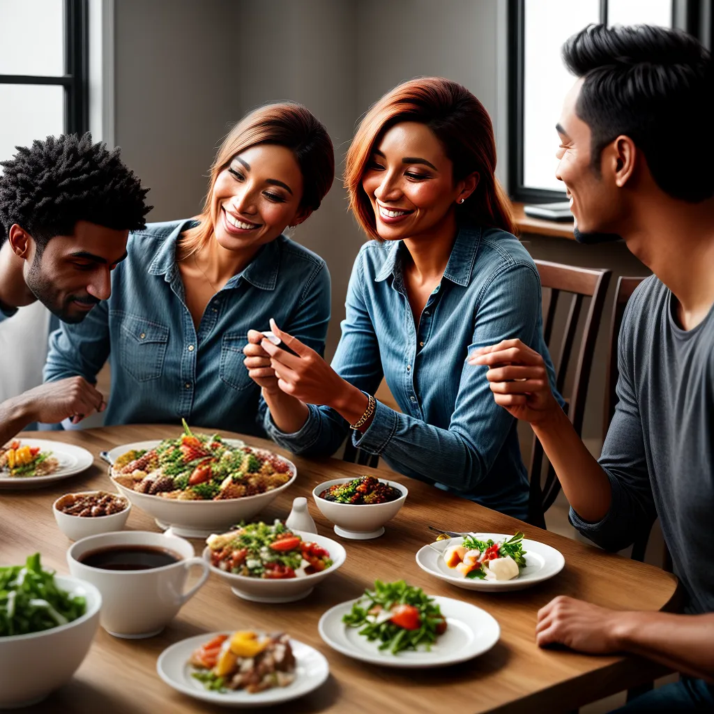 Fotos jantar familia amor cristao