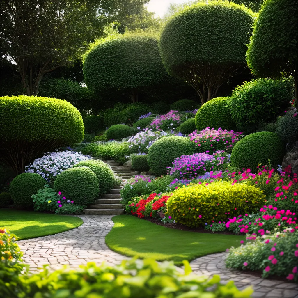 Fotos jardim flores verde espiritualidade