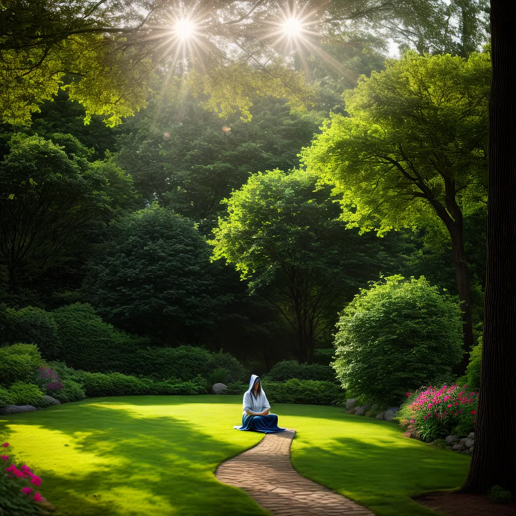 Fotos jardim oracao paz sol