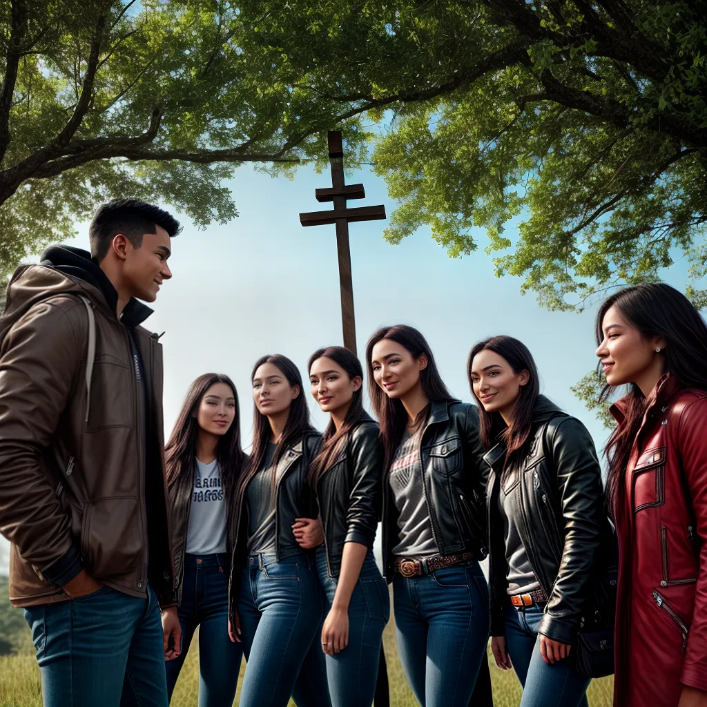 Fotos jovens autoconfianca igreja fe