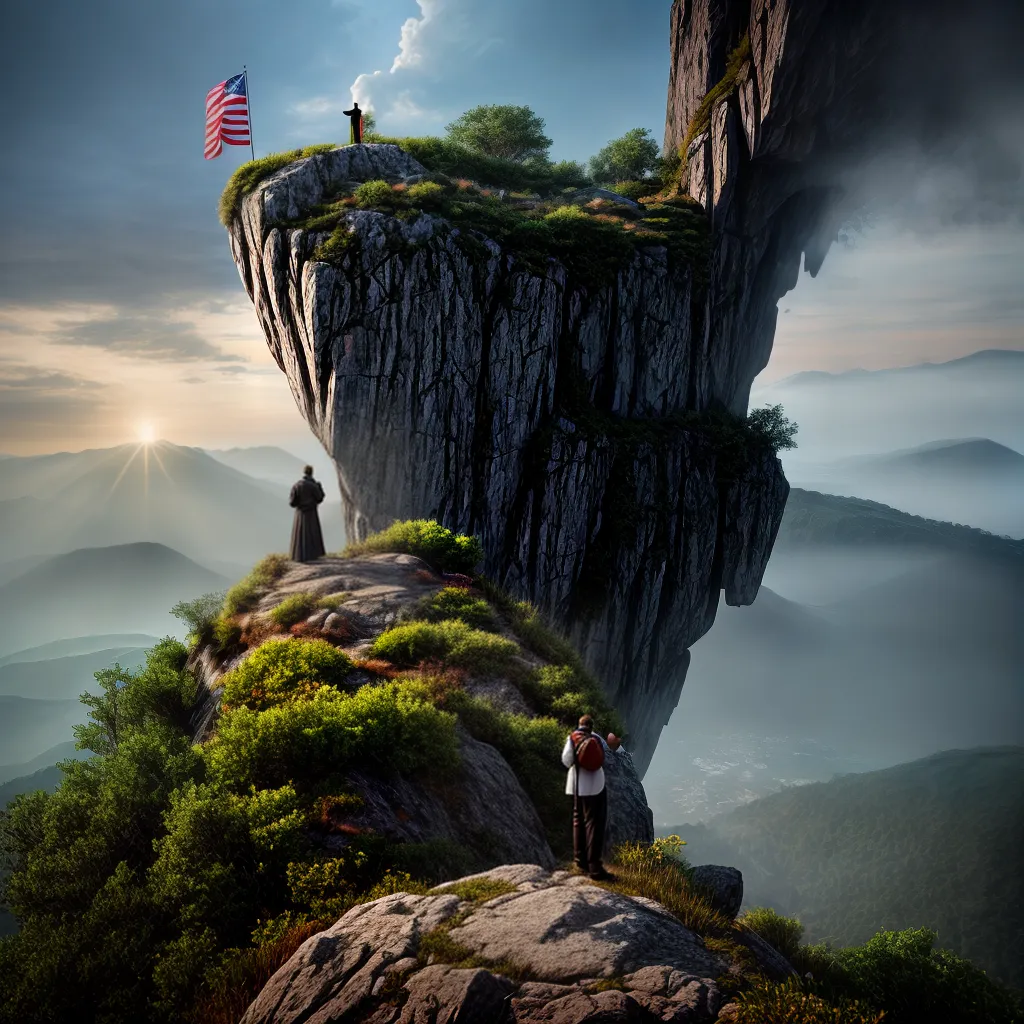 Fotos kerygma montanha megafone multidao