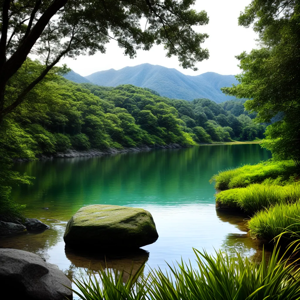 Fotos lago biblia natureza paz