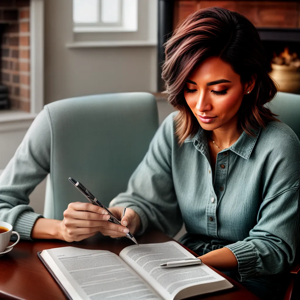 Fotos leitura biblia cafe anotacoes 1