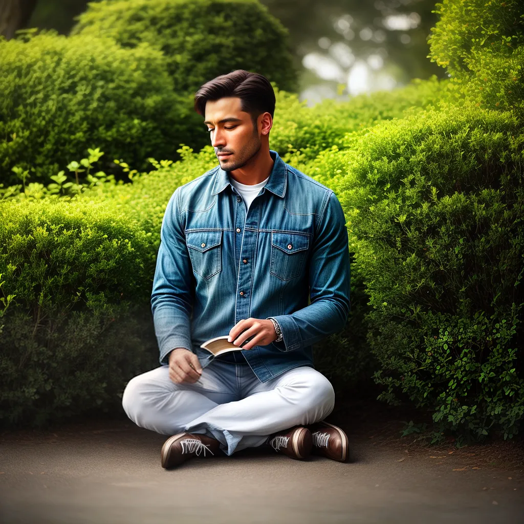 Fotos leitura biblia jardim paz 1