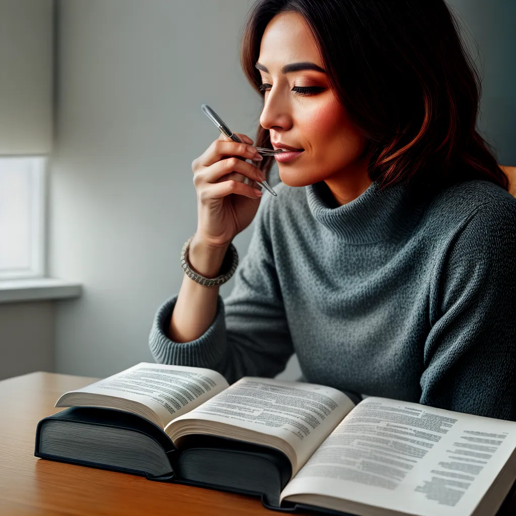 Fotos leitura biblia lupa interpretacao