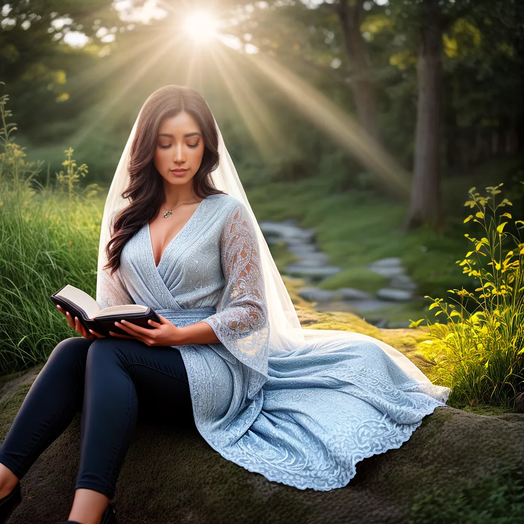 Fotos leitura biblia natureza luz paz